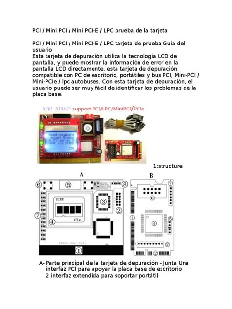 Tarjeta Post Debug Pc De Daniel Español 